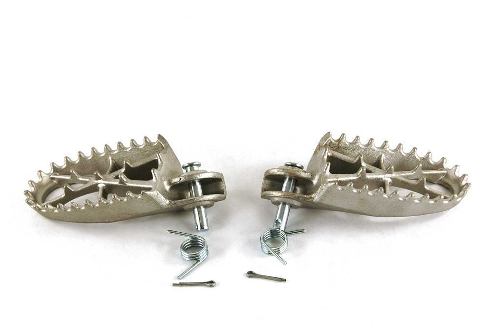 Stainless Steel Oversized footpegs for CRF