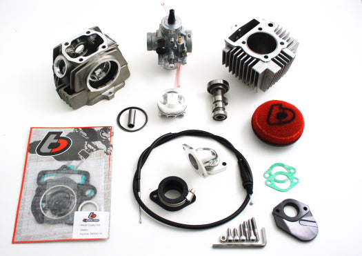 TB 114cc Bore Kit, Race Head, Mikuni VM26/Kit and Race Cam