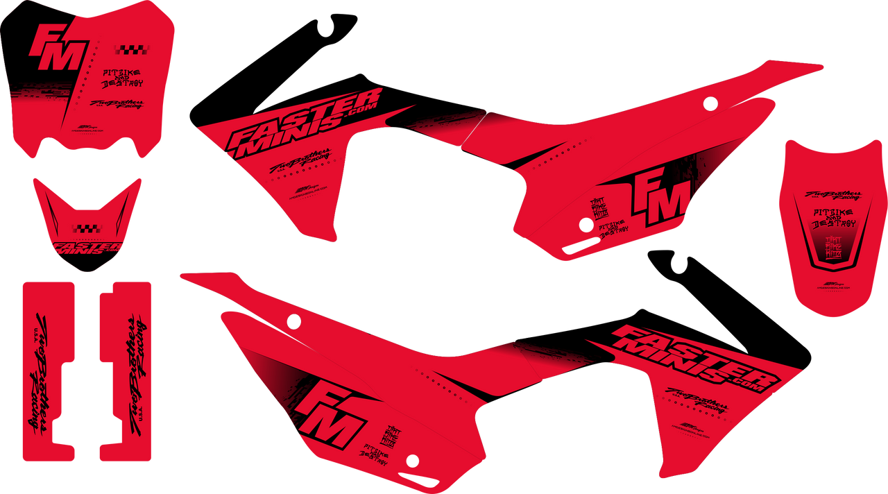 Faster Minis Team Kit / 13-18 CRF110