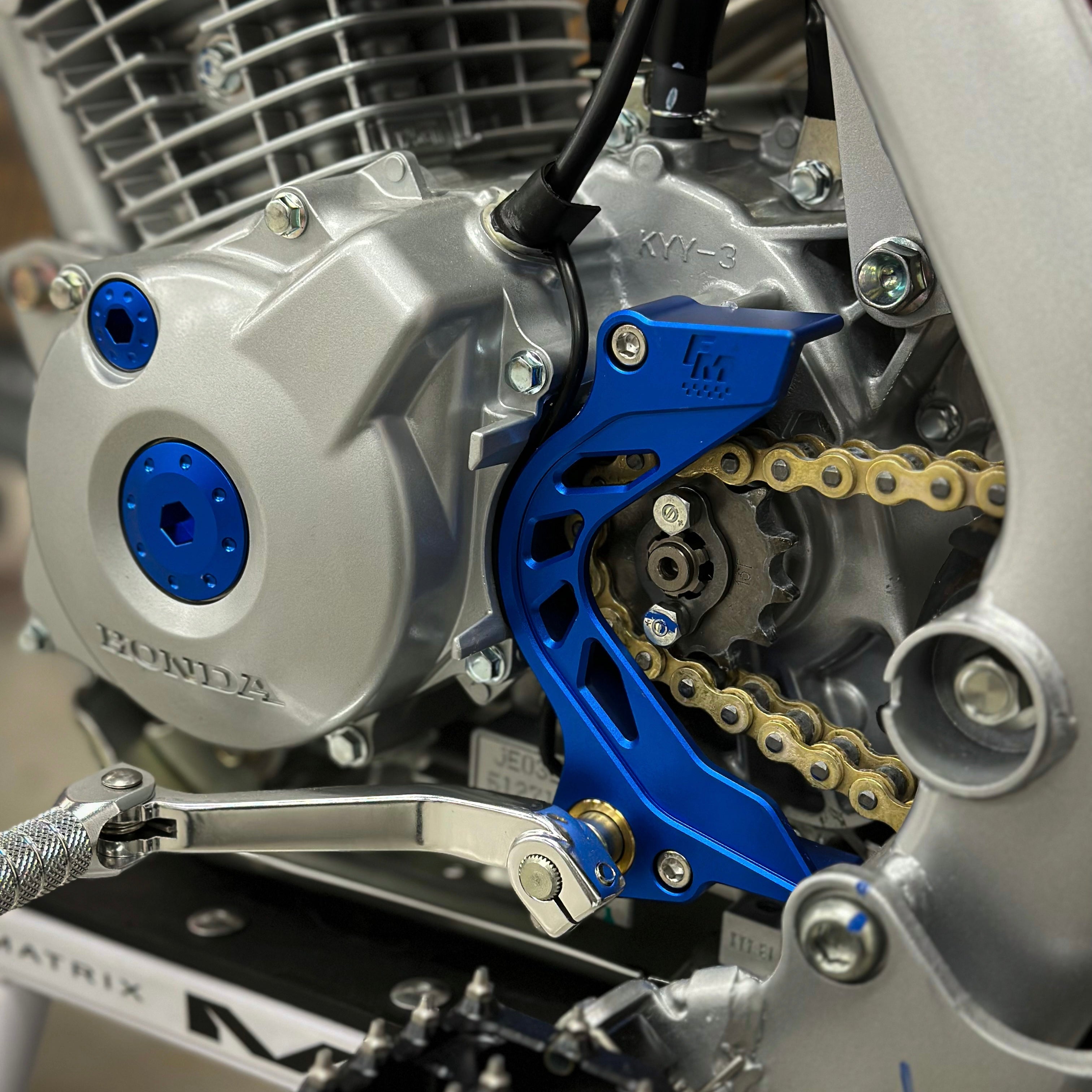 FM Shift Shaft Brace & Sprocket Guard - CRF125F