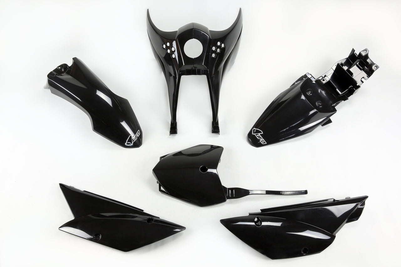 KLX110 UFO Complete Plastic Kit_Black