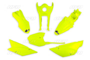 KLX110 UFO Complete Plastic Kit_Flo-Yellow