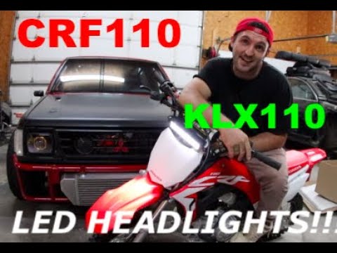 Dirt Bike Light Kit For Yamaha YZ450F YZ250F TTR110 WR250F LED Headlight Light Bar Kit Plug-N-Play E Dirt Bike Headlight Kit - Foto 11