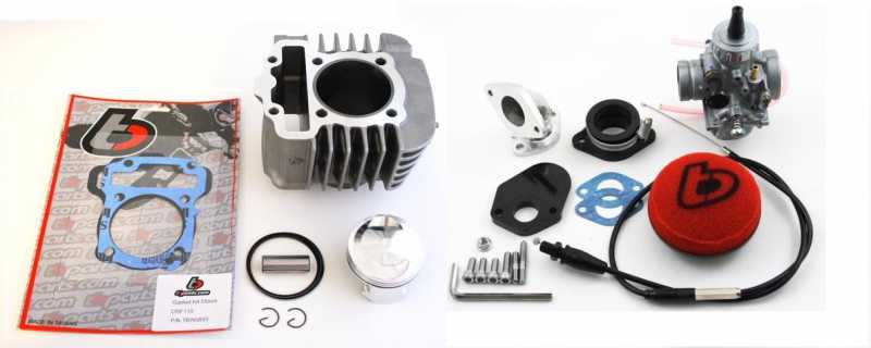 TB CRF110 132cc 55mm Big Bore and Carb Kit